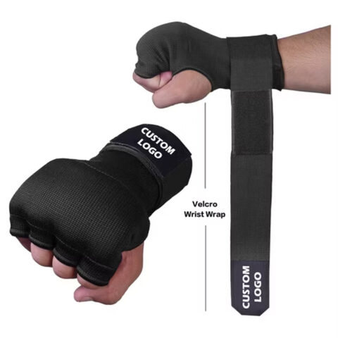 Boxing Inner Gloves with Long Hand Wraps – Custom Logo Training Hand Wraps for Boxing & MMA