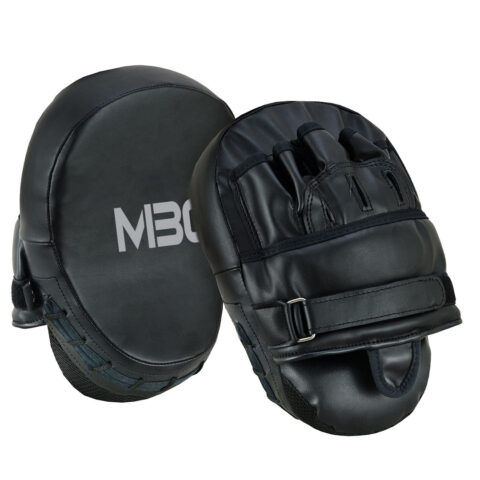 MBC Gears Focus Mitts – Black Edition Boxing & MMA Training Pads