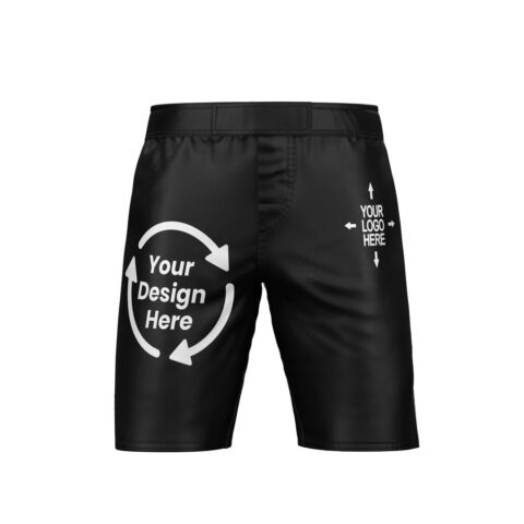 Custom Black MMA Shorts